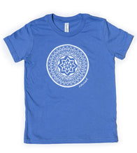 Load image into Gallery viewer, Product Image : Kid&#39;s Mandala T-Shirt - Blue