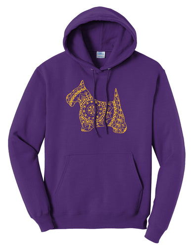 Product Image : Ballston Spa Scotty Hooded Unisex Sweatshirt