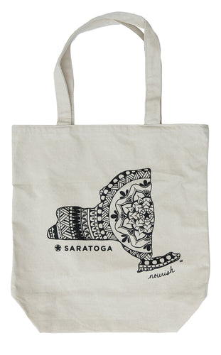 Saratoga Mandala Grocery Tote (provides 10 Meals)