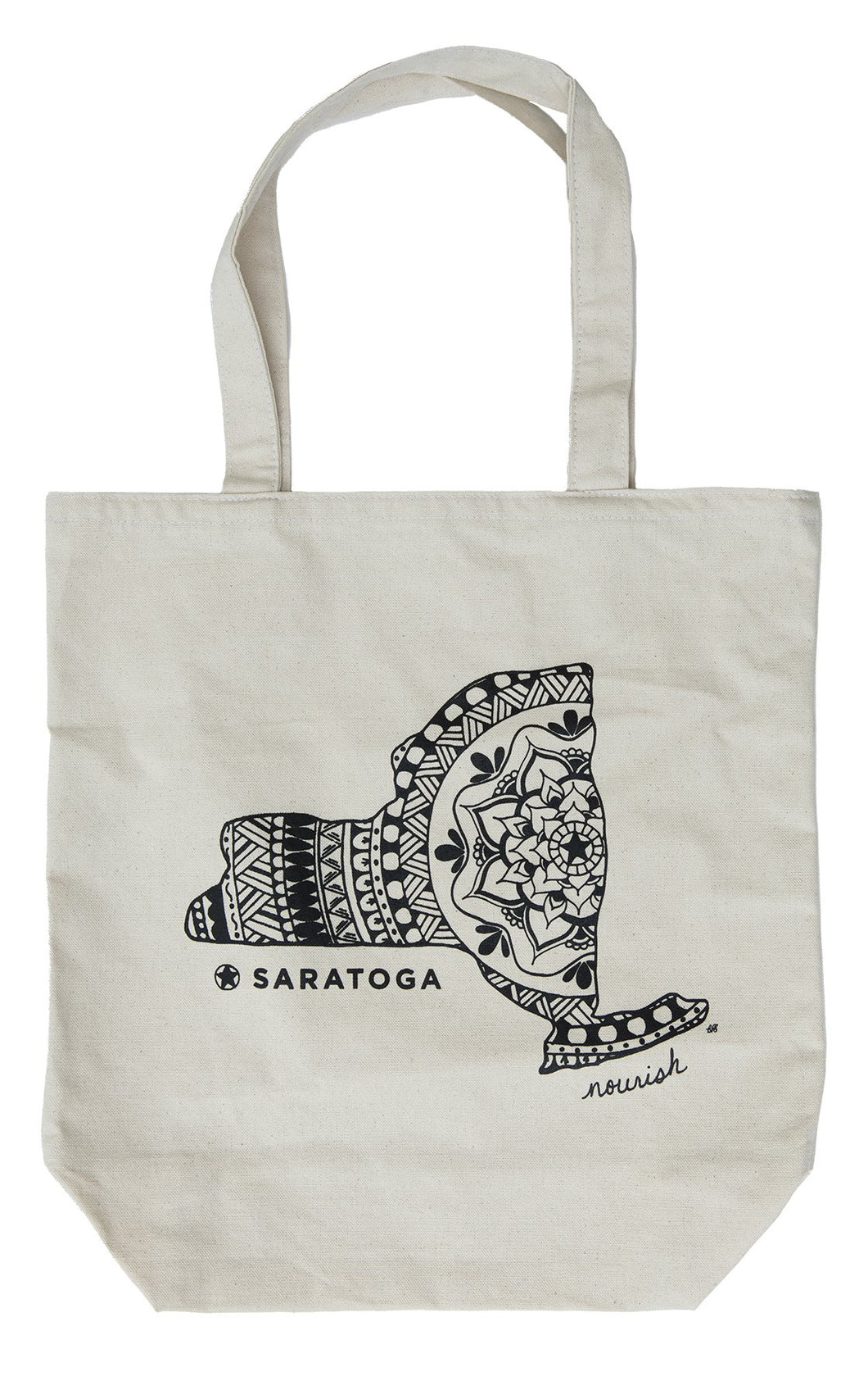 Saratoga Mandala Grocery Tote (provides 10 Meals)