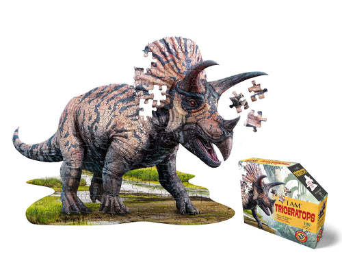 I AM Triceratops 100 piece jigsaw puzzle (provides 10 meals)