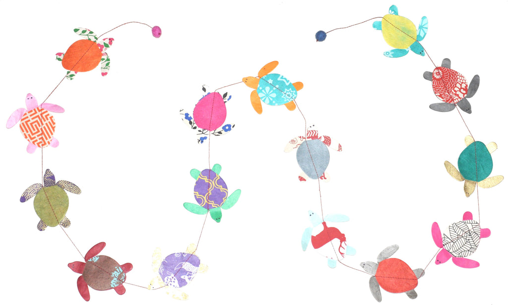 Product Image: Eco Paper Garland - Turtle