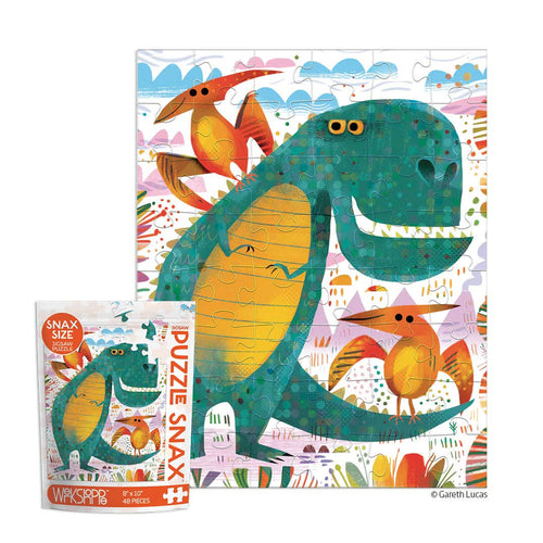 T-Rex and Friends | 48 Piece Jigsaw Puzzle (provides 4 meals)
