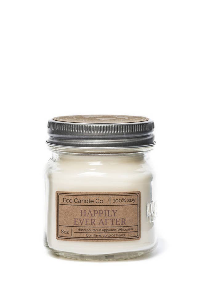 Product Image : 8oz mason HAPPILY EVER AFTER - Spring & Summer Candle 