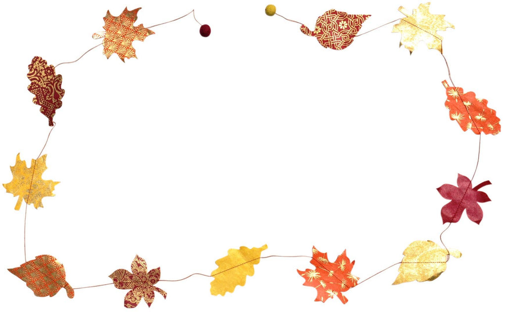 Product Image: Eco-Paper Garland - Leaves
