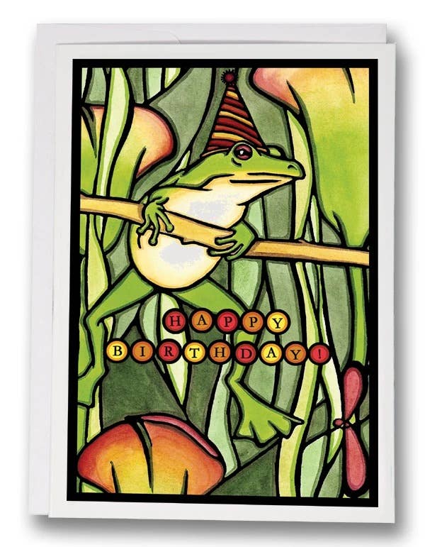 Birthday Frog Card