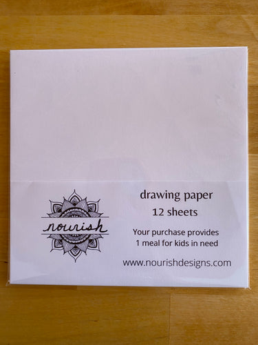 Image of the packet of drawing paper