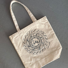 Load image into Gallery viewer, Adirondack Mandala Grocery Tote in Gray