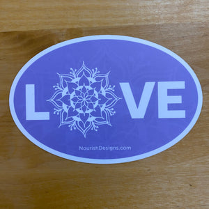 Product Image of the Love Mandala Sticker