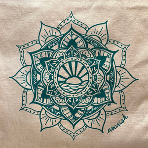 Sun Mandala Grocery Tote (provides 10 Meals)